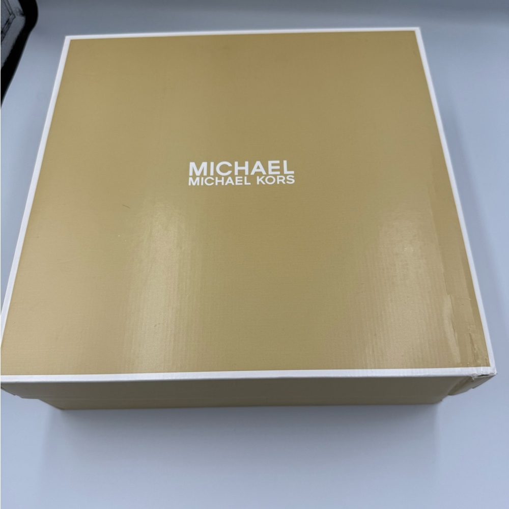 Michael Kors Black Leather Ankle Boots with Crystal Heel - 6.5 Womens - Picture 7 of 7